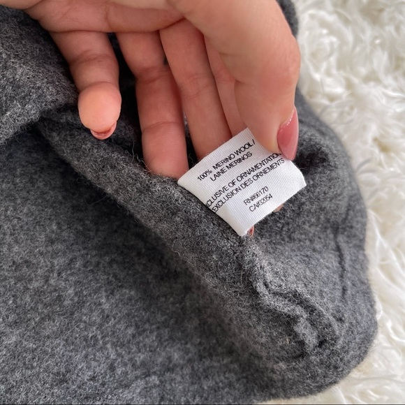 Anthropologie Girls from Savoy grey wool dress - Picture 5 of 9